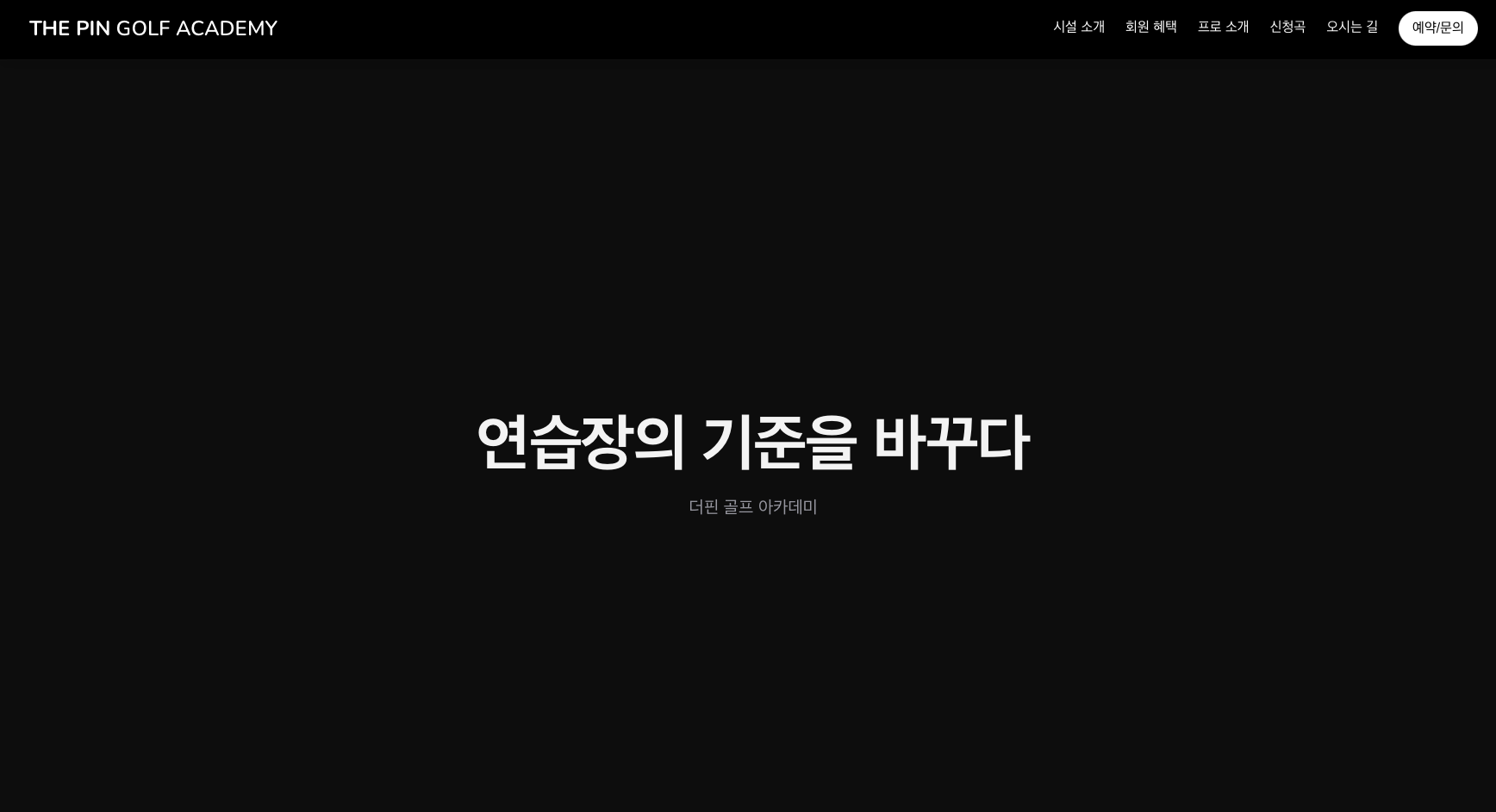 THE PIN GOLF ACADEMY