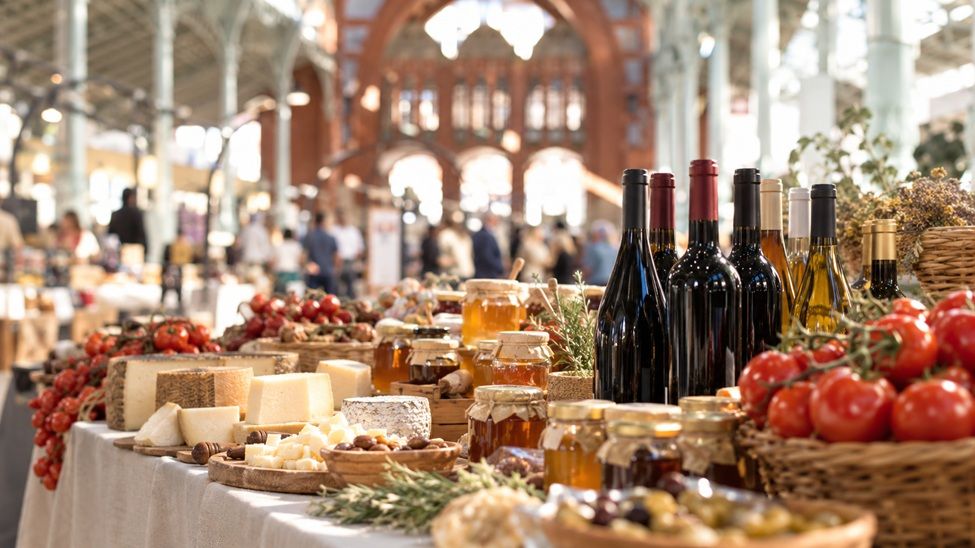 Productos de los parques naturales en el Mercado de Colón
