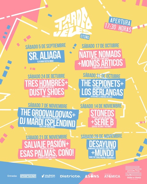 Tardeo al Veles: conciertos los sábados frente al mar