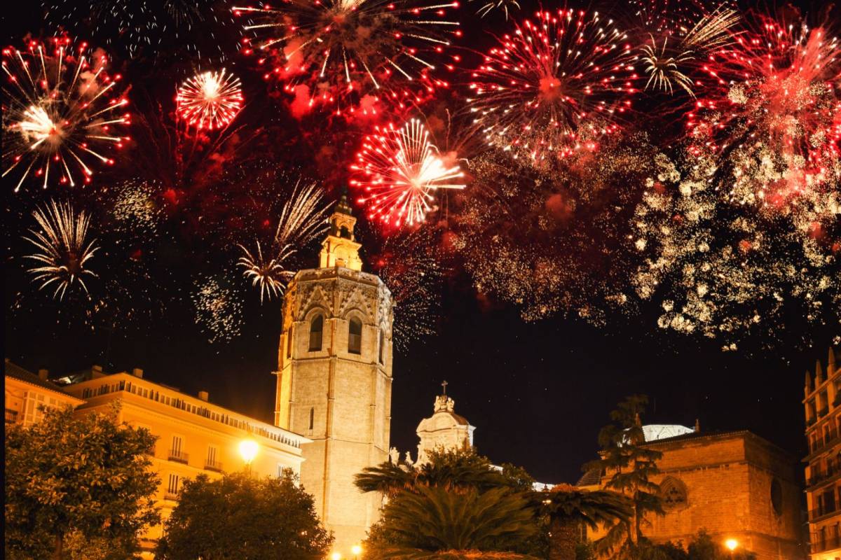 Fuegos artificiales gratis del Symposium mundial de pirotecnia