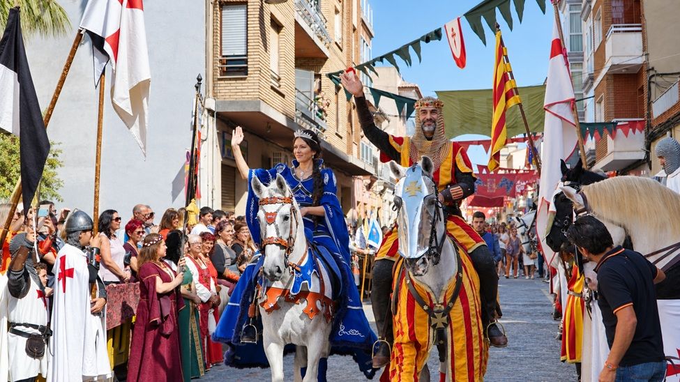 Feria medieval en la Pobla de Vallbona