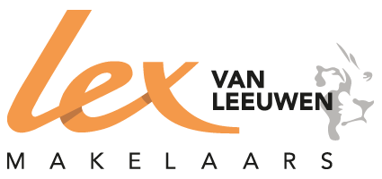 Lex van Leeuwen makelaars logo