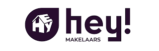 Hey! Makelaars logo