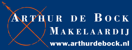 Arthur de Bock Makelaardij, thuis in wonen! logo