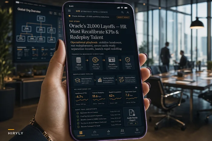 After 21,000 tech job cuts: how HR should recalibrate KPIs, redeploy talent, and stay audit‑ready
