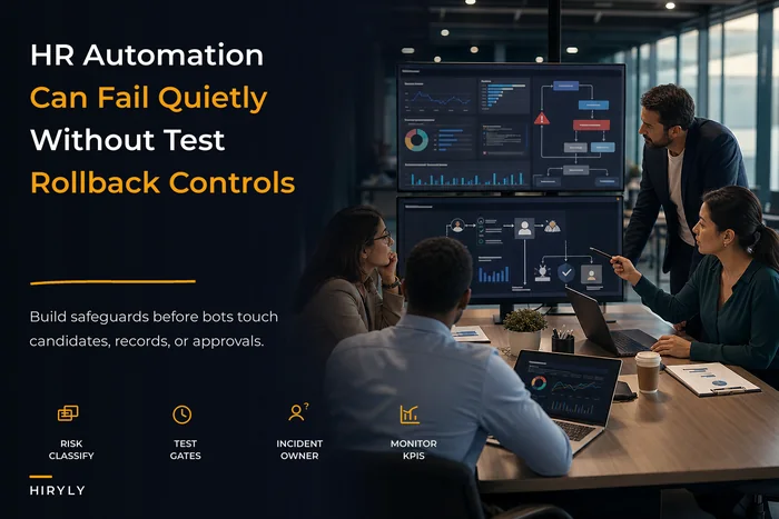 Avoid these HR automation and AI governance mistakes: testing protocols, rollback triggers and audit trails