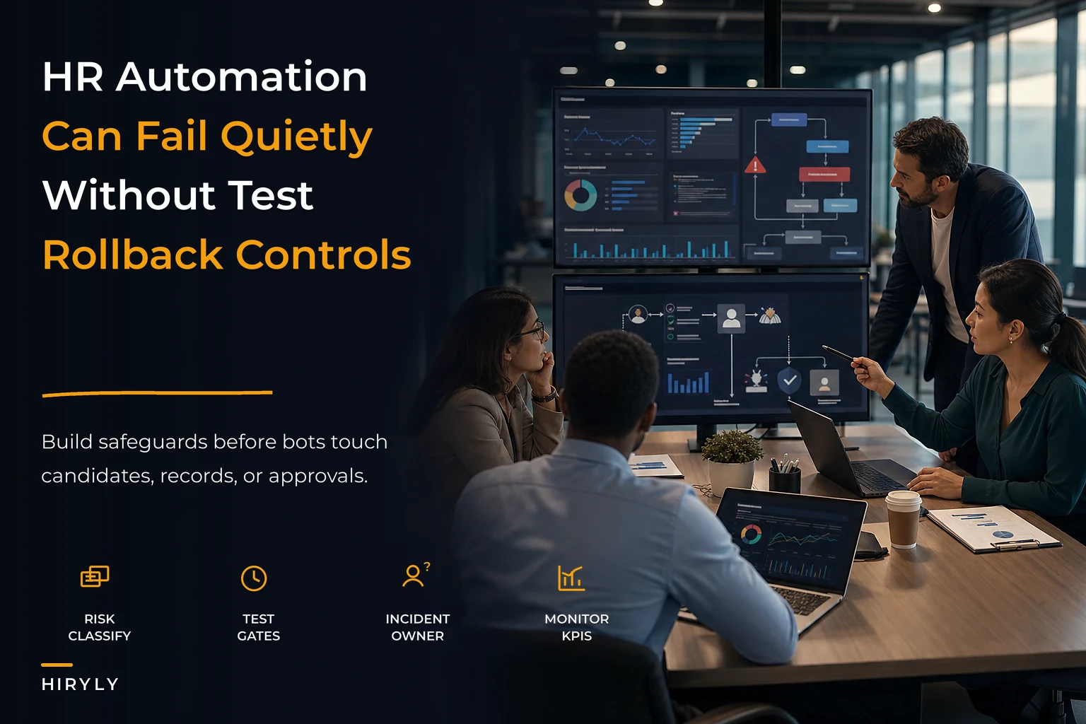 Avoid these HR automation and AI governance mistakes: testing protocols, rollback triggers and audit trails