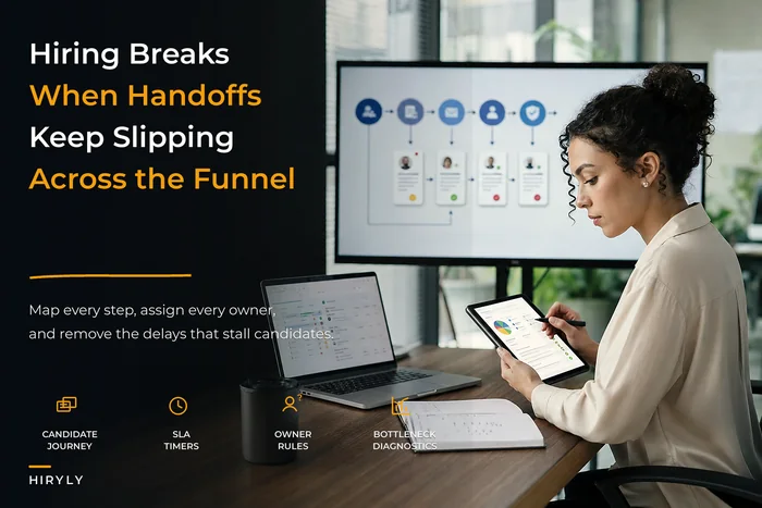 End-to-end hiring process framework to eliminate handoffs and cut time-to-hire