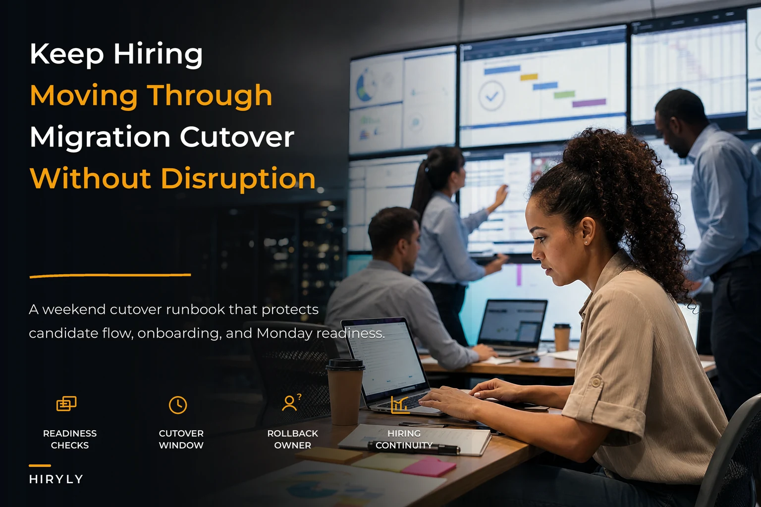 Keep hiring moving during HR tech migrations: a migration playbook to minimize cutover disruption