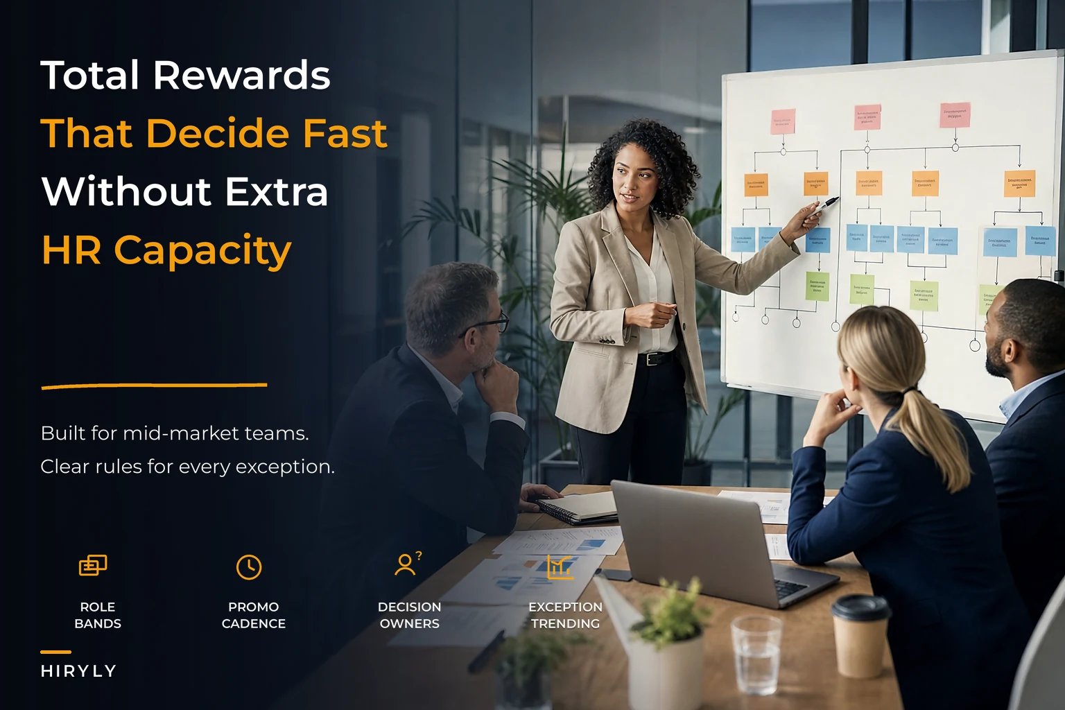 Mid-market total rewards operating blueprint: role-banding, promotion cadence and comp-exception approval workflows