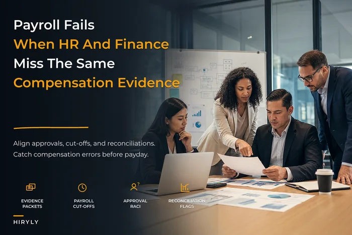 Prevent payroll and compensation failures with HR–Finance governance