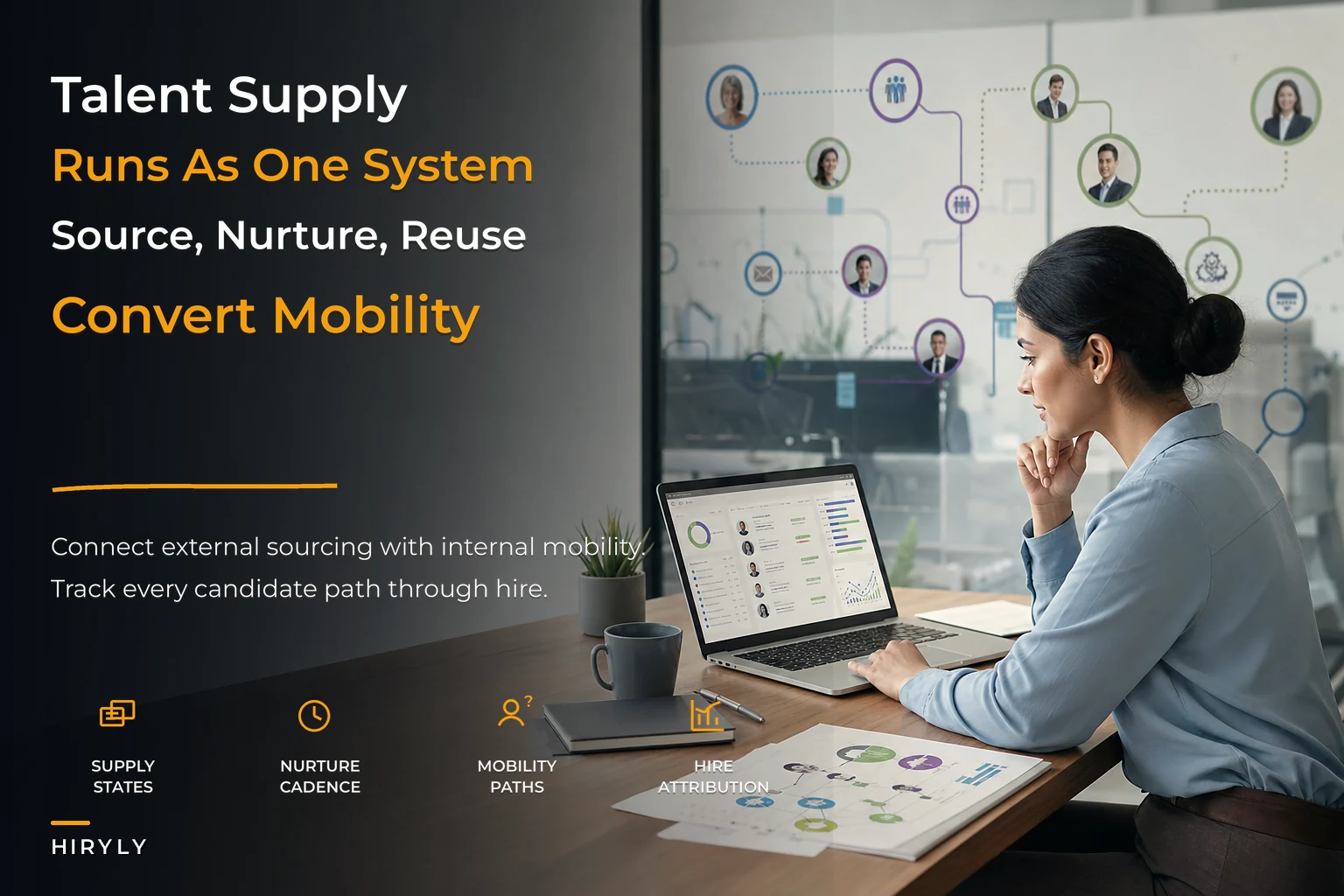 Talent-Supply Orchestration to Unify Sourcing and Internal Mobility
