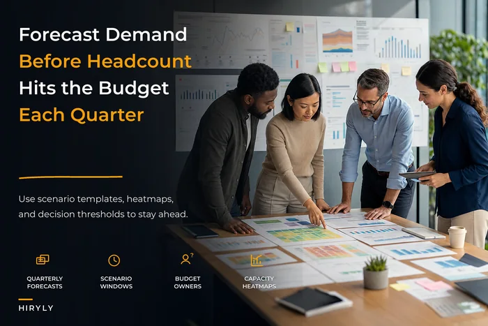 Why most workforce planning operating models miss demand — implement a quarterly forecast process with scenario templates