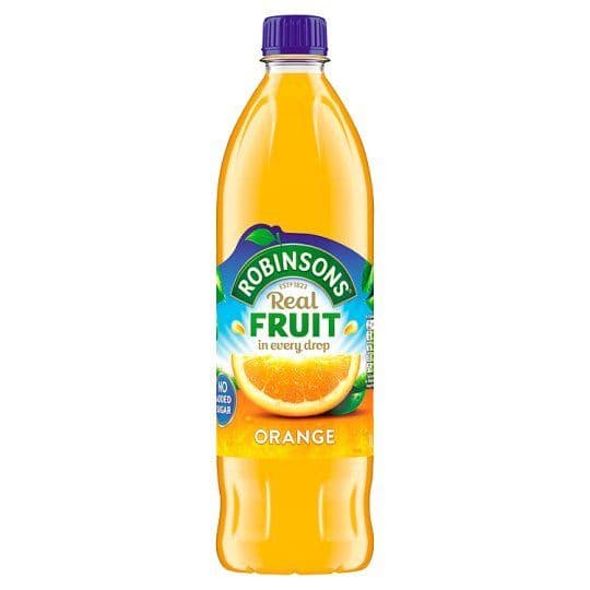 Robinsons Orange Squash No Added Sugar 1L