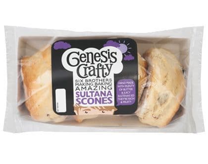 Genesis Crafty Fruit Scones 4 Pack