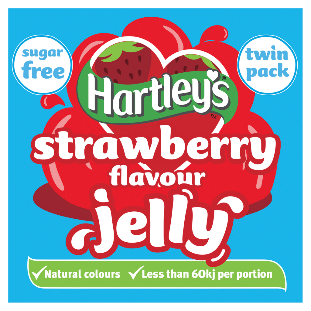Hartleys Sugar Free Strawberry Jelly 2 x 23g