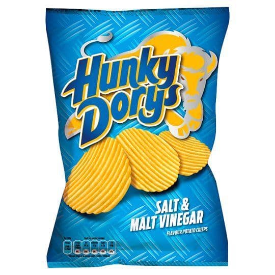 Hunk Dory's Salt And Vinegar Crisps 135G