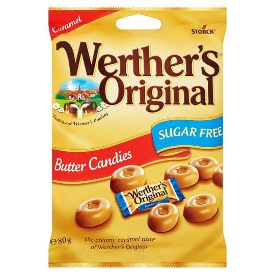 Werther's Original Sugar Free Butter Candy 80g