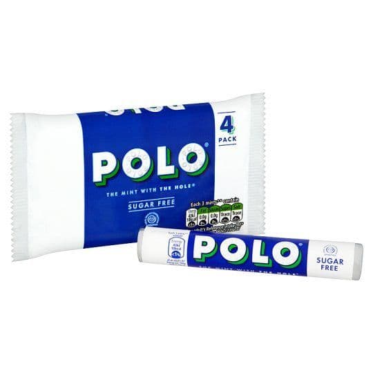 Nestle Polo Sugar Free Tube Multipack 4 x 33.4g
