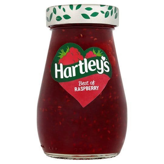 Hartley Best Raspberry Jam 340g