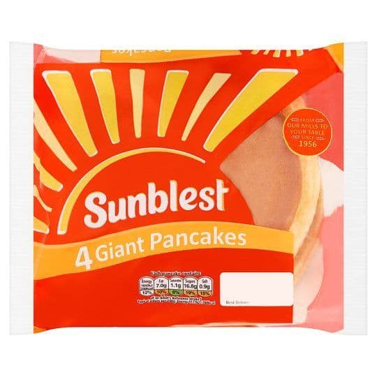 Sunblest Giant Pancakes 4 Pack