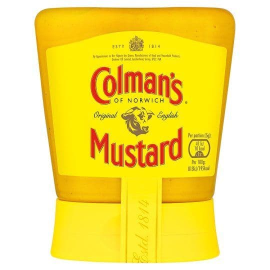 Colmans Original English Squeezy Mustard 150g