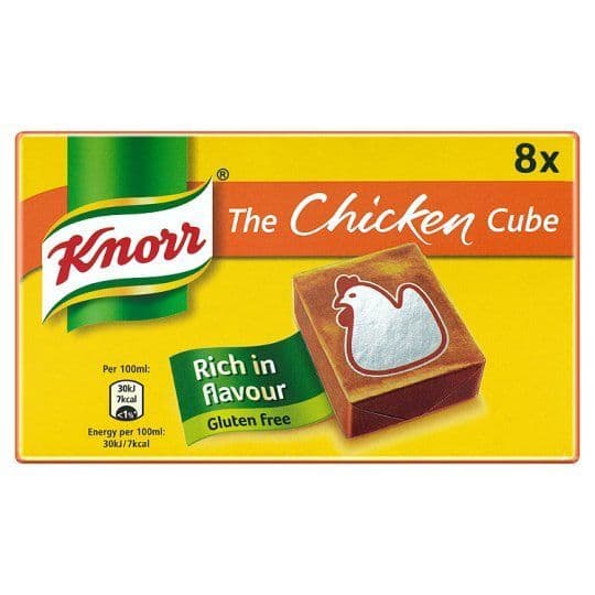 Knorr Chicken 8 Stock Cubes 80g
