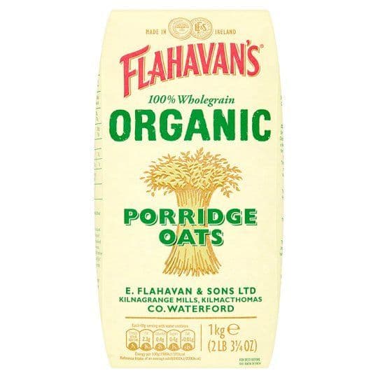Flavahans Irish Organic Porridge 1kg