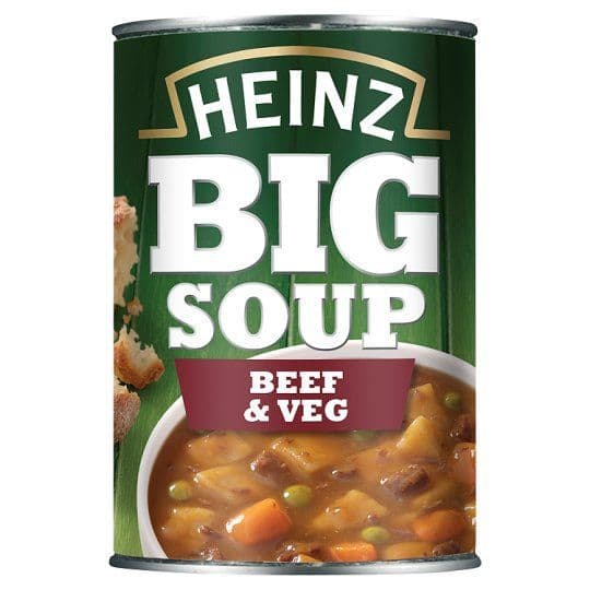 Heinz Big Soup Beef & Vegetable  400g