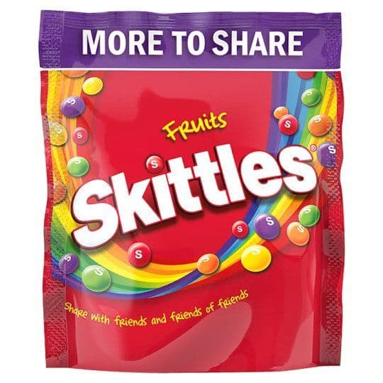 Wrigleys Skittles Fruit Pouch 350g