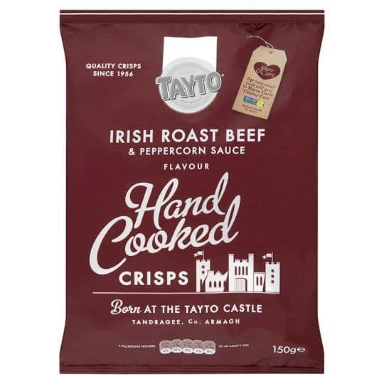 Tayto Handcooked Beef & Pepper Crisps