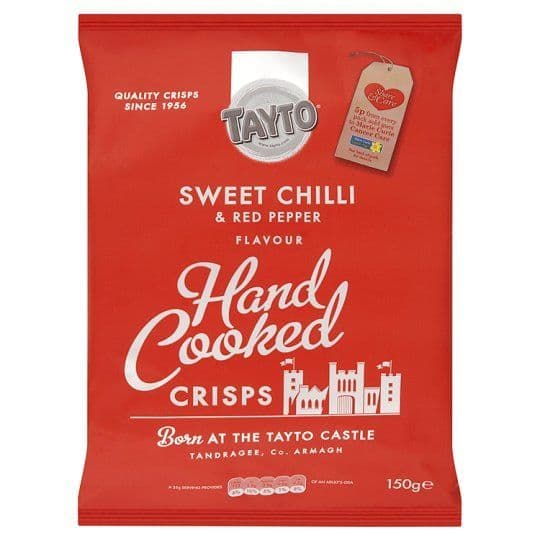 Tayto Handcooked Sweet Chilli Crisps
