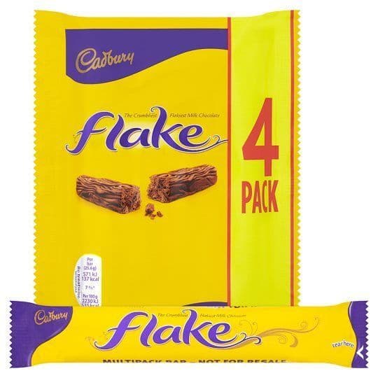 Cadbury Flake x 4 Pack