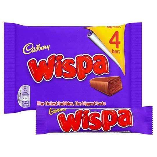 Cadbury Wispa x 4 Pack