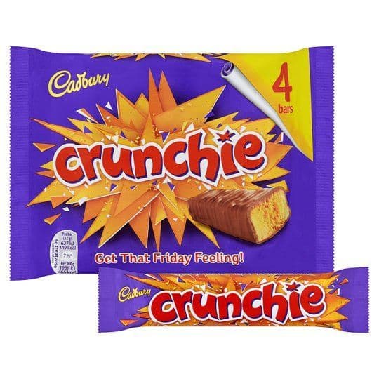 Cadbury Crunchie x 4 Pack