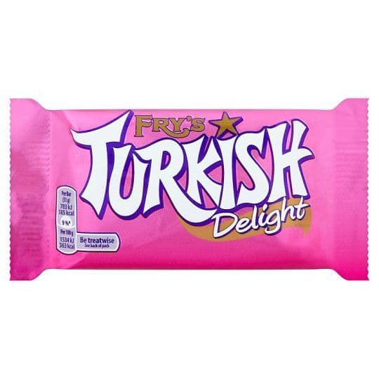 Fry's Turkish Delight Chocolate Bar x 151g