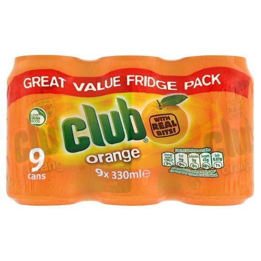 Club Orange 4x330ml