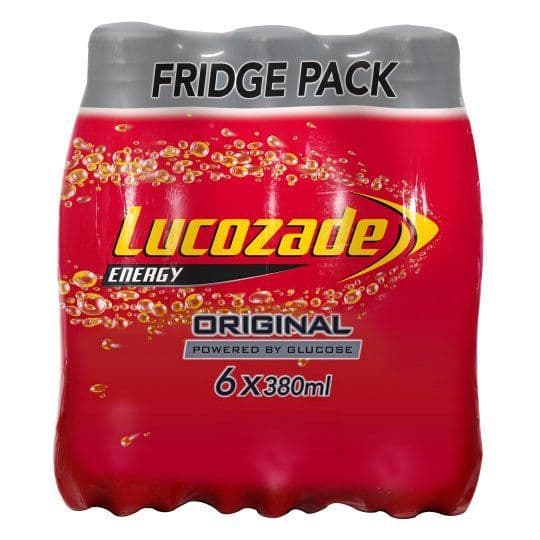 Lucozade Energy Original 6x 380ml