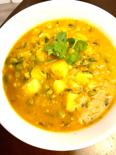 Aloo Matar (Potato and Peas) | Instant Pot