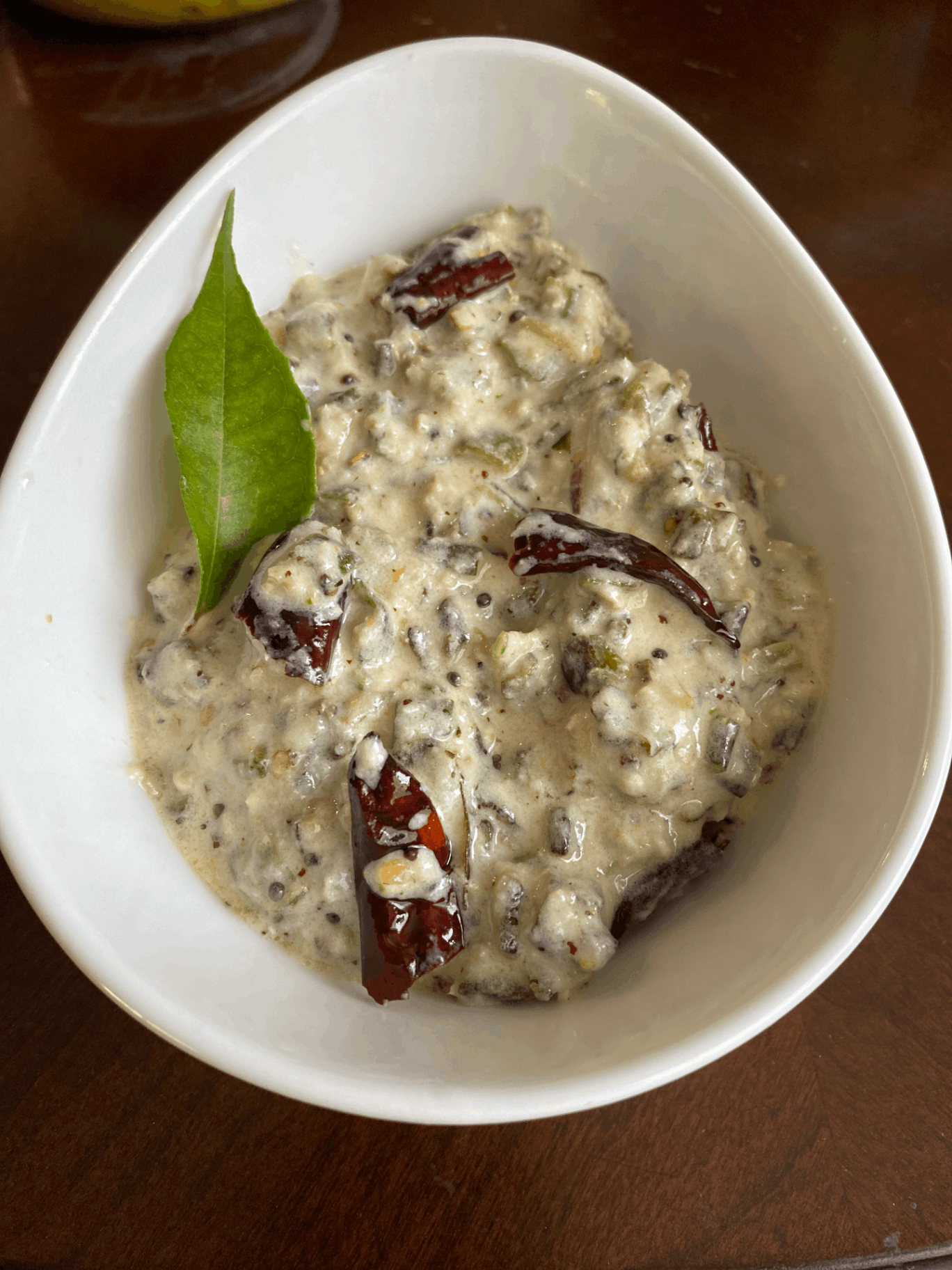 Okra - mustard - yogurt side dish (Bendakai Sasuve)