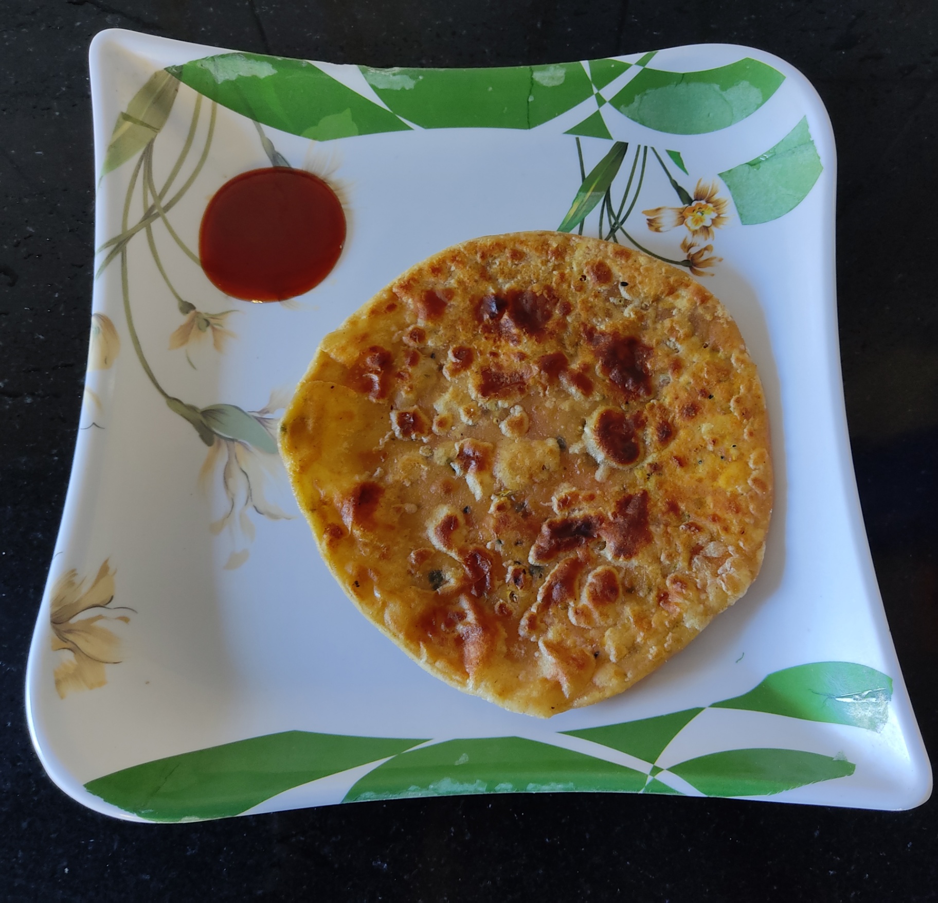 Besan (Gram flour) Masala puri