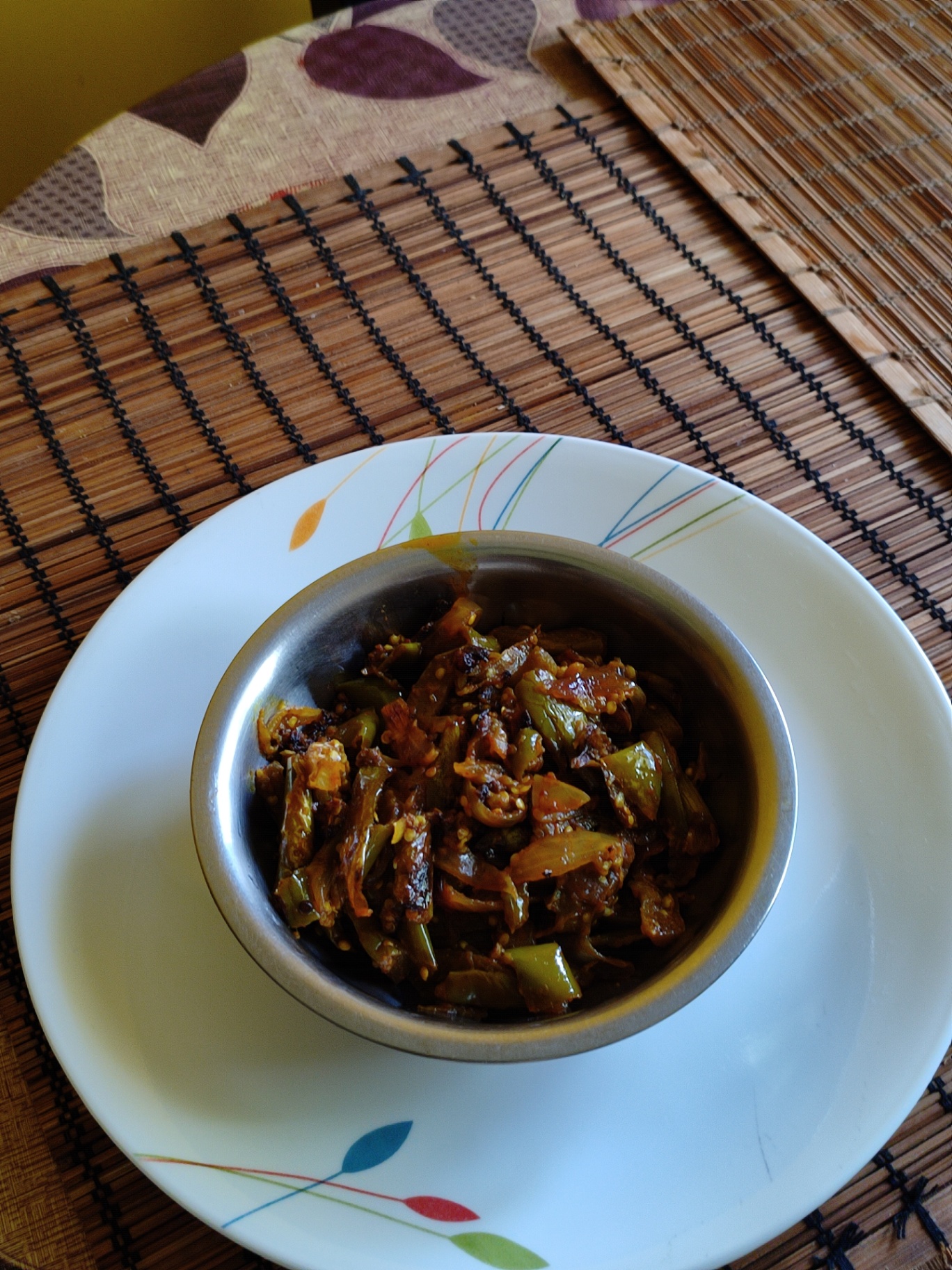 Brinjal onion Fry