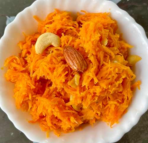 Carrot Halwa/carrot aluva