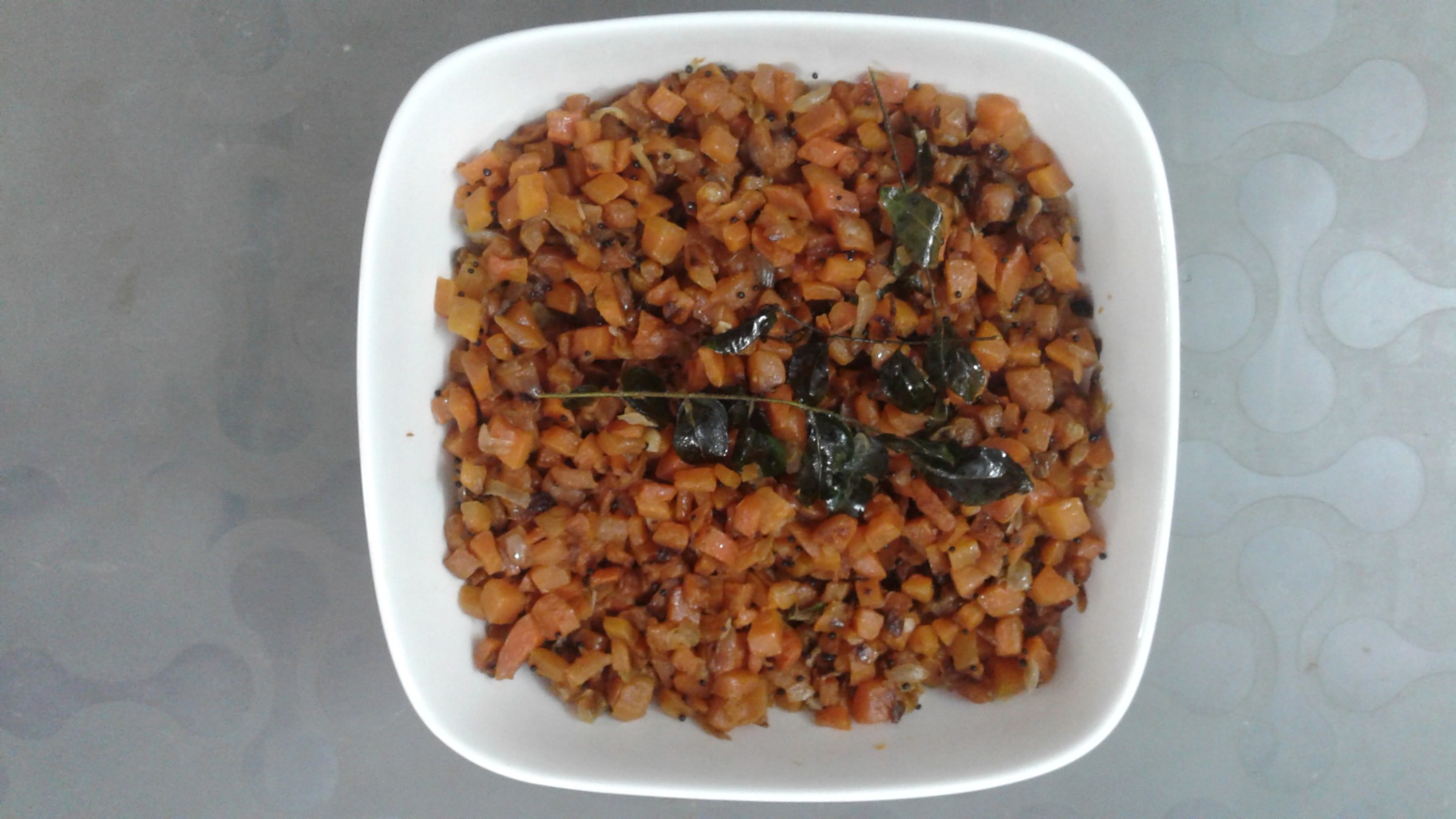 Carrot upperi/poriyal/sabji