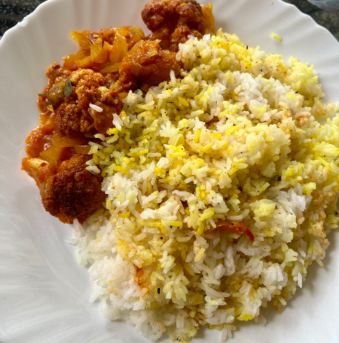 Cauliflower Biriyani/Kerala style