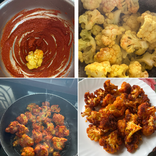 Cauliflower fry/cauliflower varuthadh