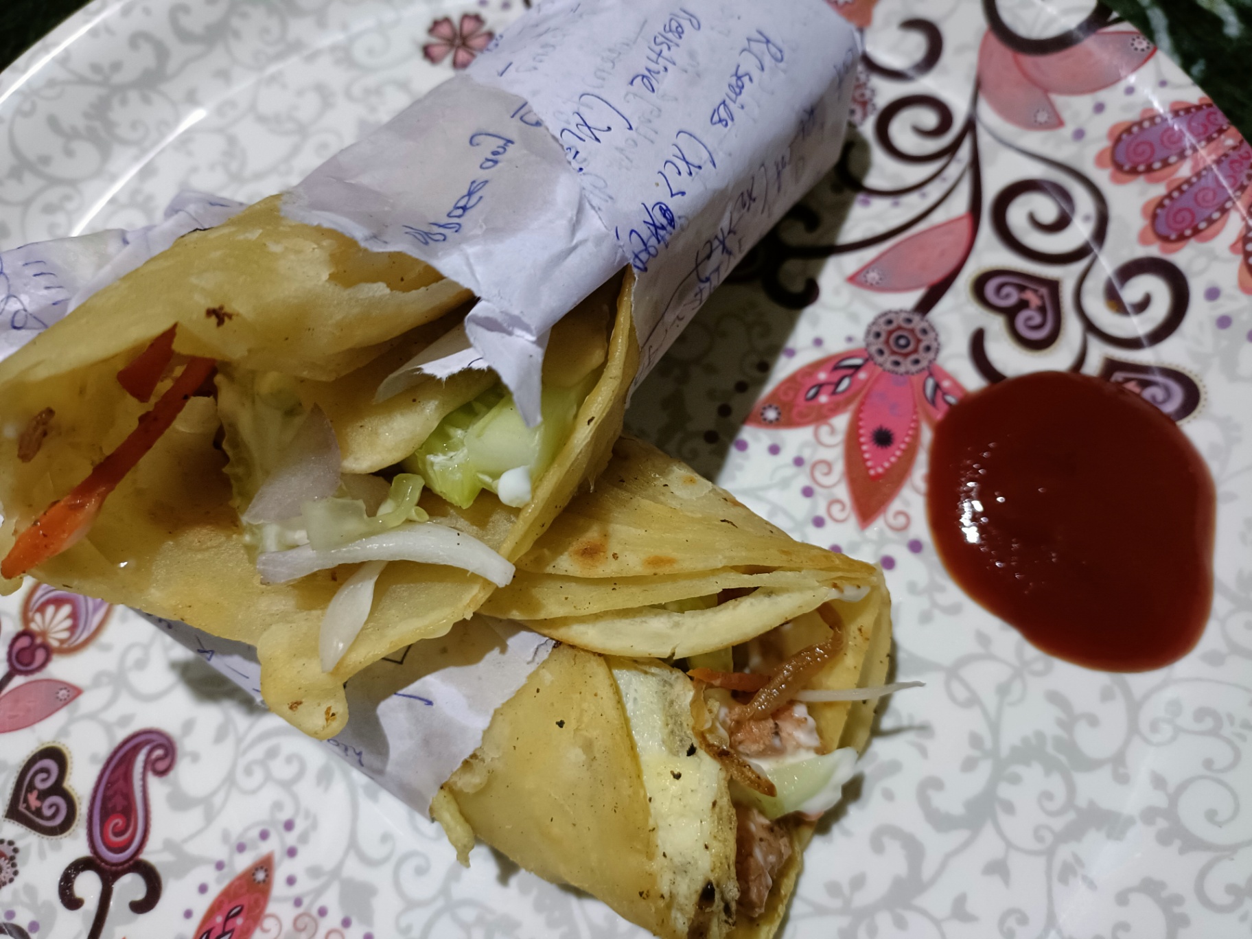 Chicken Kathi Roll