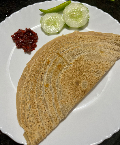 Chicken stuffed dosa/chicken dosa