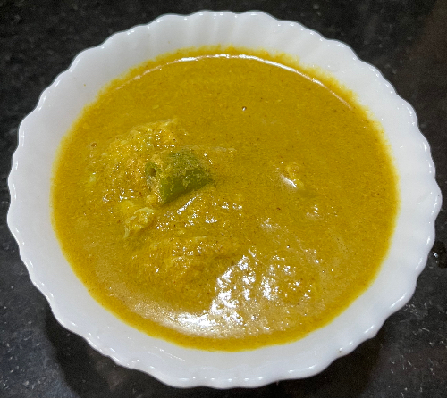 Coconut egg curry/mutta curry