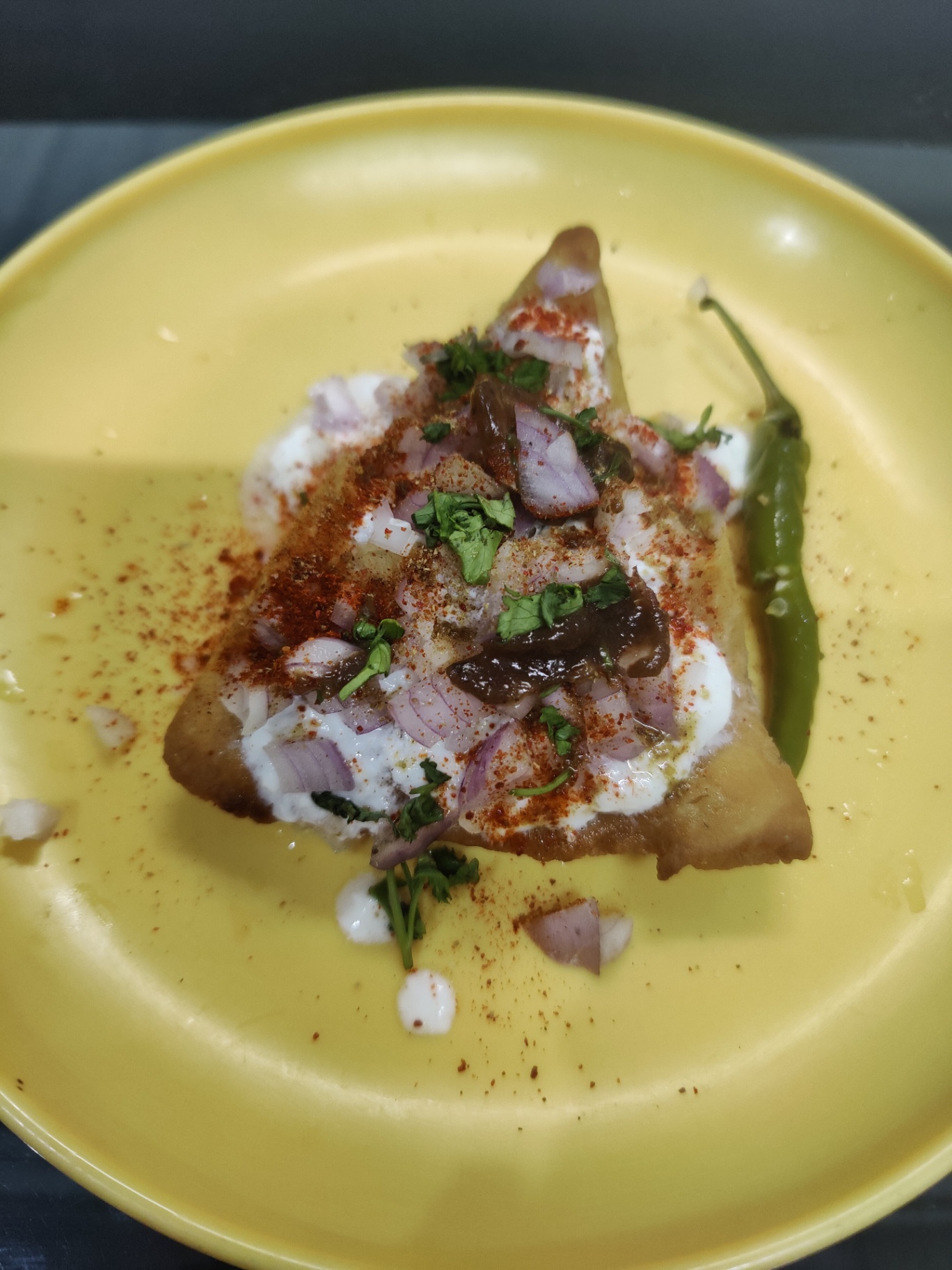 Dahi Samosa 